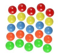 Abaodam 100 pièces Petites Boules Colorées Solides Jouets Éducatifs pour Apprentissage Mathématique Garçon Fille Comptage Statistique