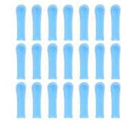 Abaodam 100 Pièces Silicone Ear Spoon Replacement Tips Reusable Ear Wax Cleaner Covers For Plastic And Metal Tools Portable And Versatile
