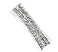 Abaodam 100 Pièces Tiges de Fil de Fer Gainées Papier 0, 55mm pour Fleurs