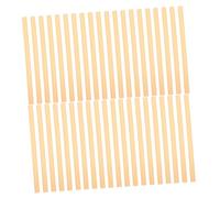 Abaodam 100 Pièces Tubes Naturels pour Nidification Abeilles Maçonnes Remplacement pour Nichoirs Abeilles Accessoires Pollinisation et Élevage Kit Apiculture Jardin