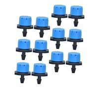Abaodam 100pièces Goutteur Irrigation à Micro-goutteur avec Débit Réglable Émetteur pour Arrosage Goutte Buse Pratique pour sur PE