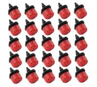 Abaodam 100Pièces Goutteurs Irrigation Réglables pour Micro Pulvérisation Accessoires de Jardinage Pratiques pour Arrosage et Uniforme Plantes