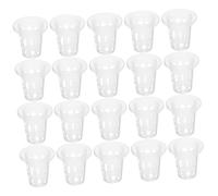 Abaodam 100pièces Panier Plante Hydroponique Filet Pots pour Plantes Aquatiques Cache-Pot Réutilisable Conteneur De Jardin pour Orchidées