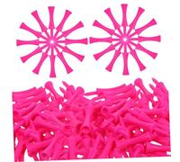 Abaodam 100pièces Tees Golf Plastiques Incassables De Friction pour Entraînement Et Pratique Accessoires De Golf pour Simulateur Et Driving Range