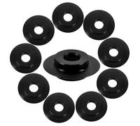 Abaodam 10pcs Lames Coupe-tube Hss Solide et Robustes pour Outils Plomberie, Roues de Rechange Noires Adaptées aux Professionnels