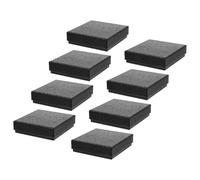 Abaodam 10pièces Boîte De Rangement Carrée pour Montres De Poche Bijoux Colliers Et Bagues Coffret Carton pour Hommes Et Femmes