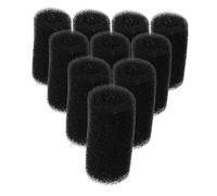 Abaodam 10pièces Filtre Éponge Pré-filtrant Noir pour Piscine De Mousse Éponge De Rechange Filtrant pour Aquarium