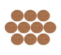 Abaodam 10pièces Tapis pour Nid De Pigeon Lot de Accessoire pour Oiseaux Nicheurs Forme Ronde Facile à Nettoyer Réutilisable