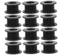 Abaodam 12 Paires Bagues PVC pour Table de Football Roulements pour Tiges Foot Accessoires Pratiques et Durables pour Remplacement