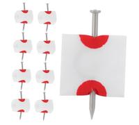 Abaodam 12 Pièces Accessoires de Farce avec Faux Clou à Travers Doigt Drôle pour Halloween Poisson Avril pour Cosplay et Fêtes