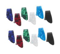 Abaodam 12 Pièces Accessoires de Guitare pour Banjo Ukulélé Guitare et Basse Pratique pour Jouer Fingerstyle
