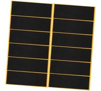 Abaodam 12 pièces Bande Adhésive Mousse Antidérapante pour Fingerboard Accessoires Skate Doigts Grip Planche roulettes Doigts Facile à Coller Noir