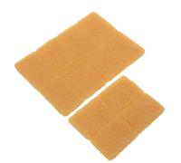 Abaodam 12 Pièces Gomme Adhésive en Caoutchouc Jaune pour Artistes | Structure Microporeuse Très Élastique, Enlève les Résidus, pour Ruban de Masquage et Planches D'illustration