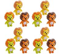 Abaodam 12 Pièces Gomme Petit Gommes à Effacer De en Vrac Gomme à Griffes De Chat Gommes d'animaux pour L'école Gomme pour Les Enfants Mignon Papeterie Gommes Roses Plastique