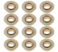 Abaodam 12 Pièces Heavy Duty Swivel Plate Wheelchair Fork Stem Bearings Steel Turntable Bearing For Front Wheel Replacement Compatible With Drive Scooters And Walkers Low Noise And Easy