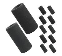 Abaodam 12 Pièces Housse Mousse pour Cartouche Protection Isolante Résistante au Froid pour Pompe à Vélo Compacte Accessoire Portable pour Gonflage de Pneus