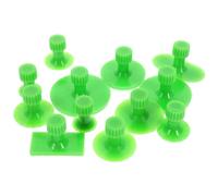 Abaodam 12 pièces Kit Débosselage Automobile avec Ventouses Abs Durables Outil de Réparation de Bosses sans Rayures pour Carrosserie Voiture Kit Débossage et Réutilisable