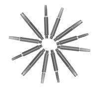 Abaodam 12 pièces Lot de Pierres à Aiguiser pour Tronçonneuse Haute Dureté Affûteur Manuel Polyvalent pour Meuleuse et Affûtage Précis