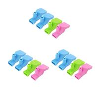 Abaodam 12 Pièces Prolongateur De Robinet D'eau Rallonge De Robinet Prolongateur De Connecteur De Robinet Rallonge De Poignée De Robinet Prolongateur De Bec Évier Voyage Extension