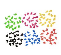 Abaodam 120pièces Capsules De Griffes pour Chat Et Chien Protections Colorées Plastique pour Éviter Les Rayures Confortables Et Sûres Faciles à Poser Assortiment De Couleurs Lumineuses