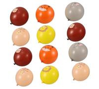 Abaodam 12Pièces Ballons Latex Animaux de Jungle pour Décorations de Anniversaire Prénatale Designs Charmants Installation Facile