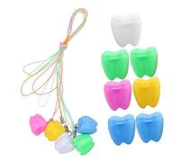 Abaodam 12pièces Boîte à Souvenirs Dents De Lait Rangement Pratique Pour Premières Dents De Garçon Fille Coffret Pour Garçon Fille