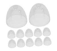 Abaodam 12pièces Bouchons pour Biberons à Vis Anti-fuites Plastique Couvercles de Rechange pour Biberons Compatibles avec Divers
