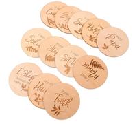 Abaodam 12pièces Cartes Étapes De Garçon Fille Cartes Mensuelles Pour Femme Enceinte De Naissance Créatives Pour Garçon Fille