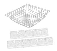 Abaodam 12pièces Nids Plastique pour Pigeons Nids Éclosion Nidification pour Oiseaux Cage à Oiseaux Pratique pour Pigeons Et Cailles