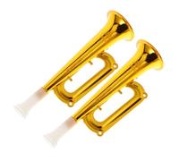 Abaodam 14 pièces Trompettes Plastique pour Garçon Fille Accessoires de Fête et Prop Musical Jouets Éducatifs pour Éveiller Intérêt Musical pour Événements et Concerts