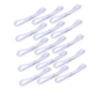 Abaodam 15 Pièces bouton de couche boucles de verrouillage des couches bébé épingles de sûreté couches pour nouveau-nés ceinture de fixation de couche boucle de couche pour bébé élastique