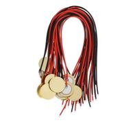Abaodam 15 pièces Capteurs Piézoélectriques Laiton Transducteurs Acoustiques et Durables pour Guitare et Déclenchement Sonore