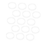 Abaodam 15 pièces Connecteurs pour Tunnel Hamster Kit de Raccords Tubes Blancs pour Cage Souris DIY Extension Réseaux de Tubulures Small Animal