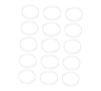 Abaodam 15pièces Raccords pour Tunnel de Hamster Accessoires de Construction Connecteurs de Tube pour Agrandir Espace de Vie de Petits Animaux Blanc