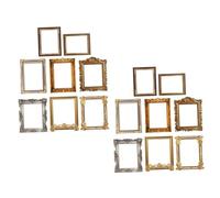 Abaodam 16 Pièces Cadre Photo Stickers Muraux Bricolage Cadre Photo Stickers Muraux Cadre Chambre Décalque Décoration Murale Cadre Photo Autocollants Cadre Photo Cadres Pour Mur