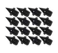 Abaodam 16 Pièces Pointes D’athlétisme Noires en Métal pour Hommes | Flexibles, Adhérence, Faciles à Visser Remplacer, pour Pistes Athlétiques et Chaussures
