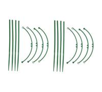 Abaodam 16ensembles Support pour Plantes Grimpantes Plastique Présentoir pour Orchidées Et Fleurs Supports pour Plantes Hautes Intérieur