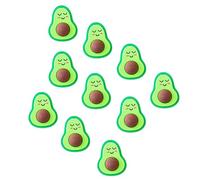 Abaodam 18 Pcs Gomme Avocat Gommes Mignonnes Décor Filateurs D'aspiration Bébé Cool Gommes à Effacer Erasers Amusants Enfants Papeterie D'avocat Gomme D'avocat Avocat Miniature Green