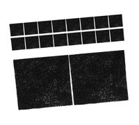 Abaodam 18 Pcs Tapis Filtrants pour Litière de Chat Absorbeurs Remplaçants de Filtres pour Bac à Litière à Couvercle