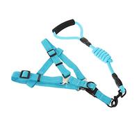 Abaodam 1ensemble Harnais Et Laisse Ajustables pour Chiens De Confortable Et Pratique pour Promenade Entraînement Et Activités Extérieures