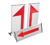 Abaodam 1ensemble Indicateur De Changement De Service Aluminium pour Arbitre De Basketball Accessoire avec Flèches Directionnelles pour Outil Enregistrement Pratique Et Design Distinctif