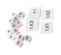 Abaodam 1ensemble Jeu Éducatif De Mathématiques Blocs Interactifs De Multiplication Division avec Cartes Numériques Activité Familiale Amusante pour Garçon Fille