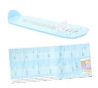 Abaodam 1ensemble Stickers De Mesure Pour Garçon Fille Décoratif Avec Jauge De Chaussures Et Murale Animée Outil Pratique Et Amusant Pour Chambre Des Petits