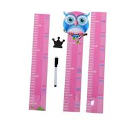 Abaodam 1ensemble Toise Animaux Cartoons Règle De Mesure De Pour Garçon Fille Autocollant Décoratif Sticker Amovible Pour Chambre Salle De Et