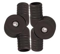Abaodam 1paire Adaptateur De Tube De Connexion pour Chaise De Plage Pliable Accessoires pour Fauteuils De Camping Fixation Sécurisée Et Compatibilité Universelle