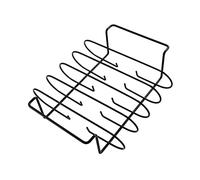 Abaodam 1pièce Rack à Ribs Portable pour Barbecue De Extérieure pour Et Côtes Accessoire De Barbecue Pratique Et pour Camping Et Pique-