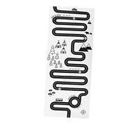 Abaodam 1pièce Tapis De Jeu Cartoon Pour Garçon Fille Tapis De Rampe Amusant Et Éducatif Noir Blanc Pour Apprentissage Du Ramper Et Du Motricité Décoration Ludique Pour Garçons Et