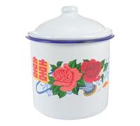 Abaodam 1pièce Tasse Rétro Émail avec Couvercle Tasse à Thé Délicate et Multifonction pour Eau Café Lait Mug Vintage Anti Isolant Original pour Amateurs de Culture Plusieurs styles