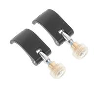 Abaodam 2 Ensembles Accessoires de Bâtons de Randonnée Lot de Clips de Verrouillage Externe pour Bâtons Descalade et Trekking Durable et Facile à Installer Compact pour Randonnée et