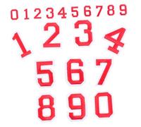 Abaodam 2 ensembles Autocollants Chiffres Autoadhésifs pour Maillots de Football de Décoration DIY pour T-shirt Foot Stickers Numériques Confortables et Faciles à Poser